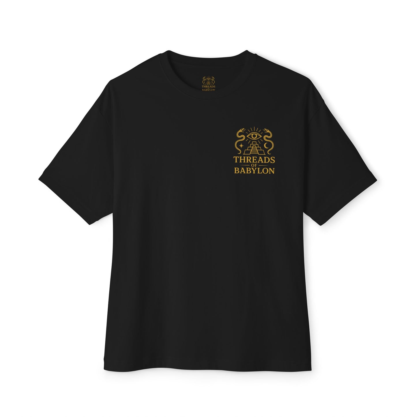 Threads of Babylon “Who Built Em” Graphic Boxy Tee