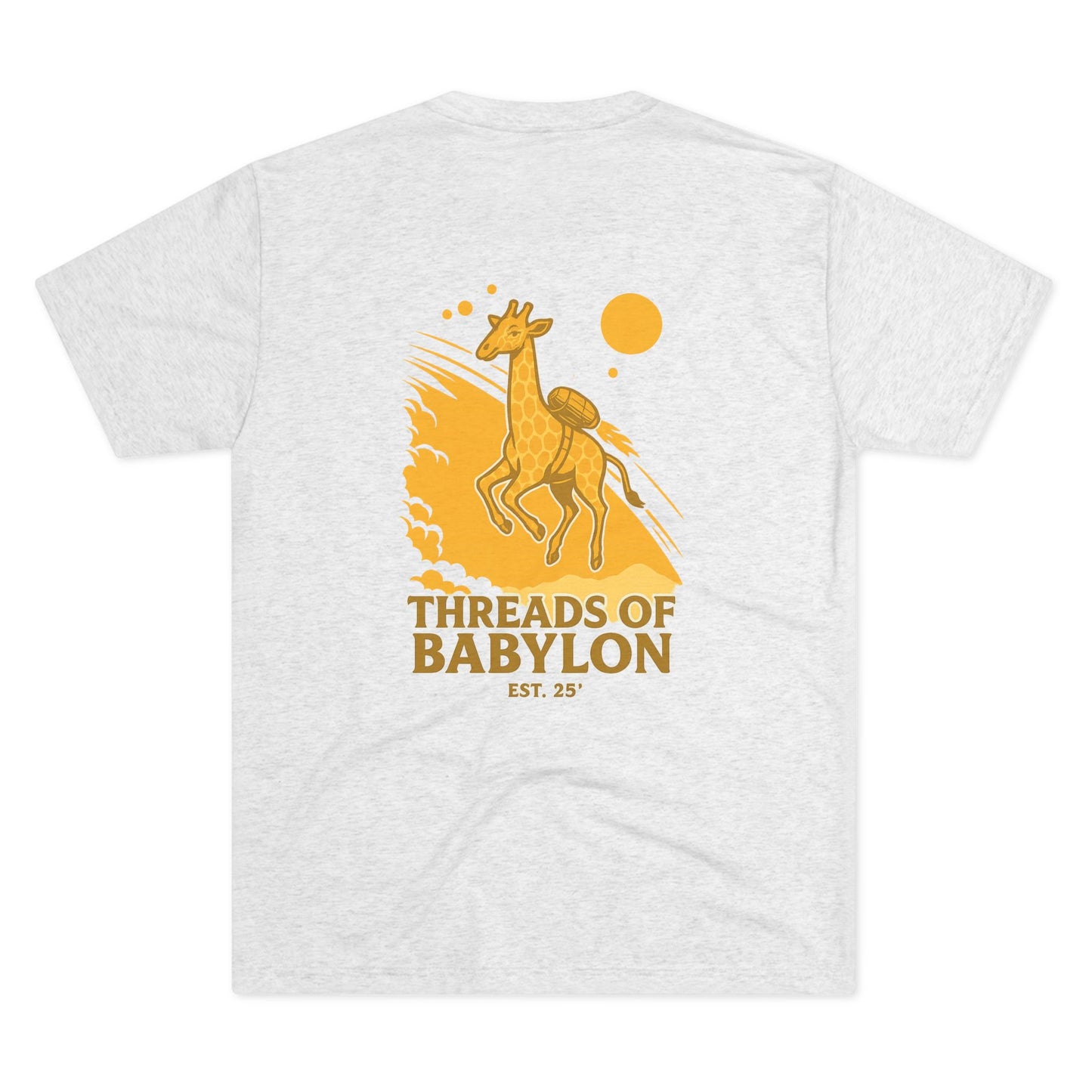 Threads of Babylon - Too High To Care Soft Vintage Graphic Tee