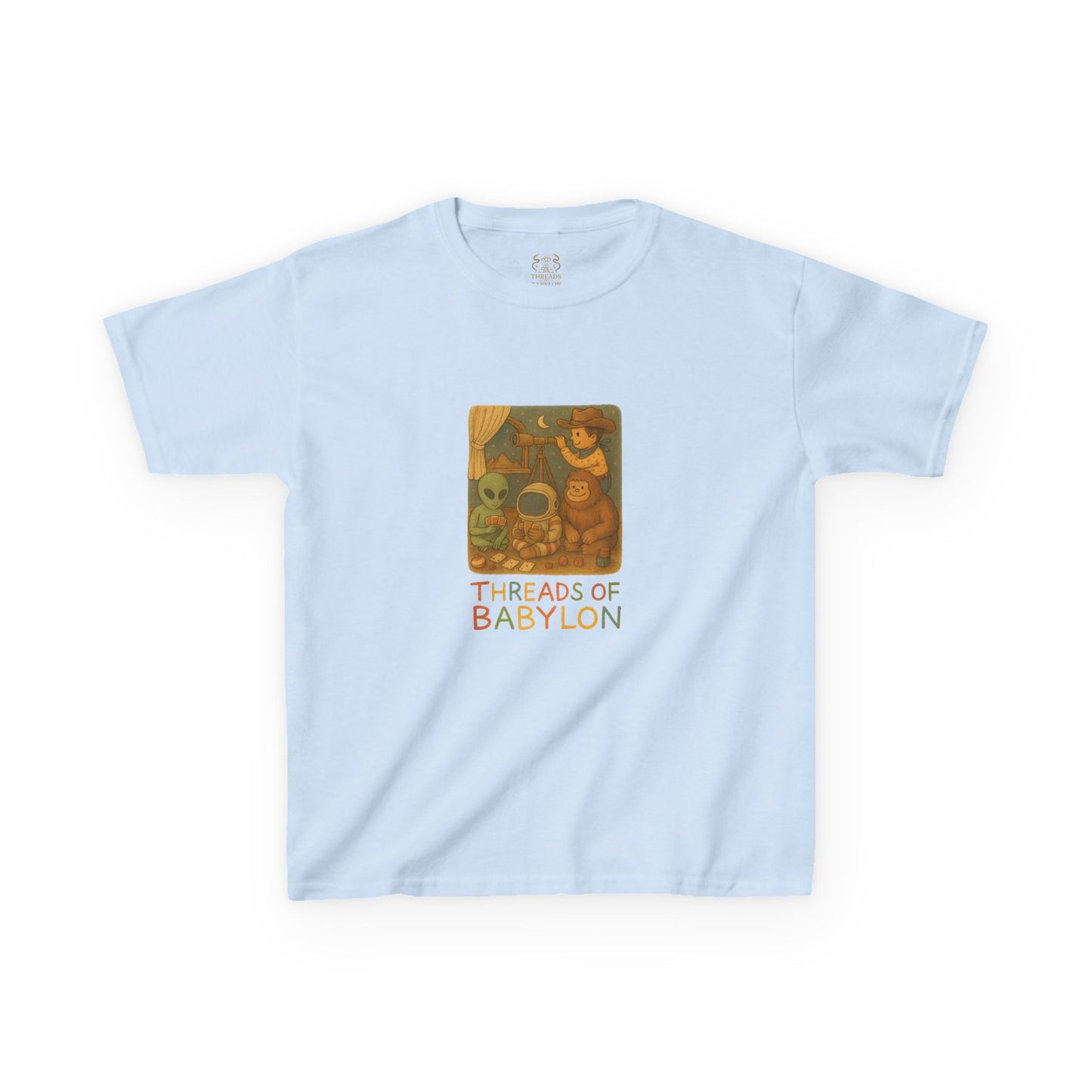 Threads Of Babylon- William’s Toy Box Kids Tee