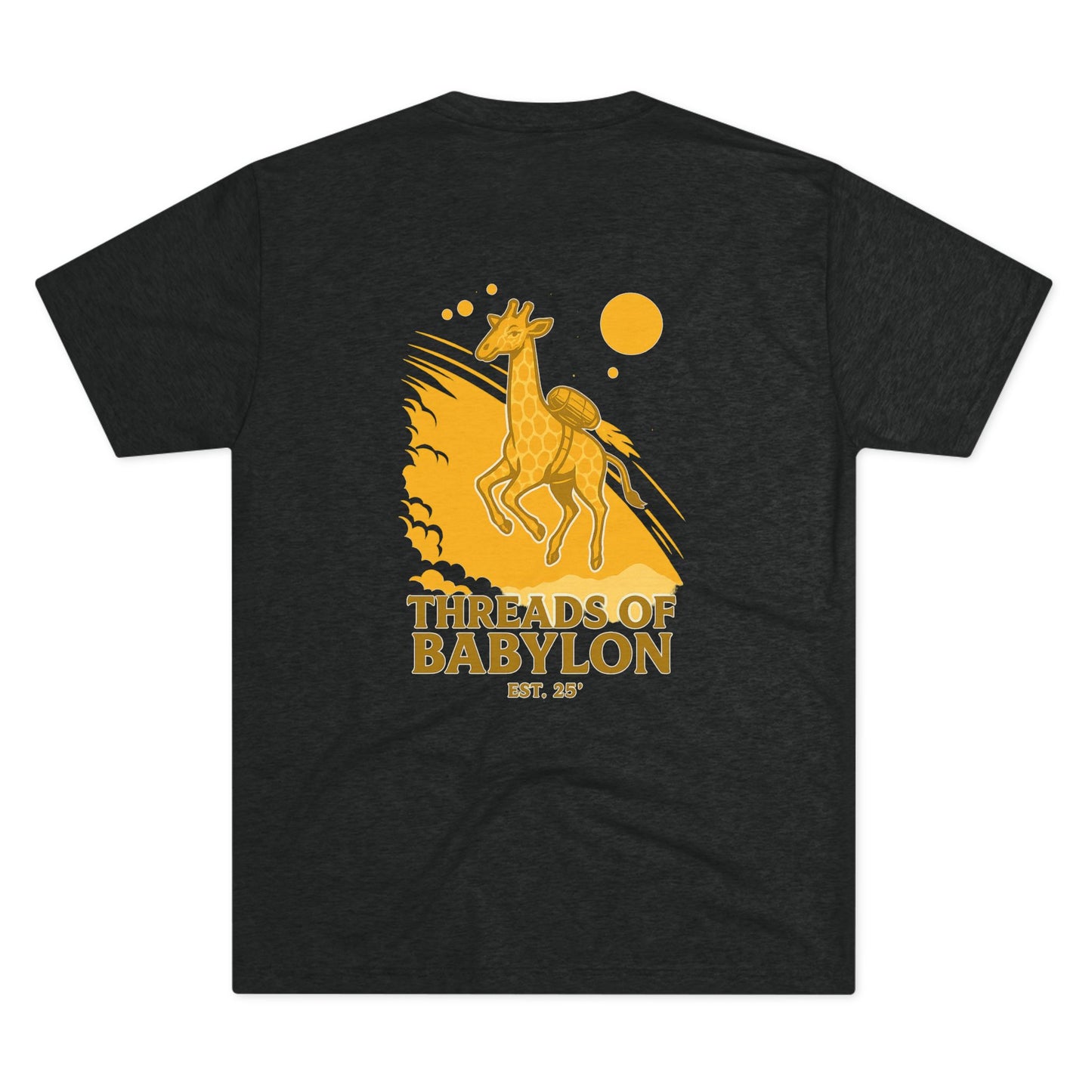 Threads of Babylon - Too High To Care Soft Vintage Graphic Tee