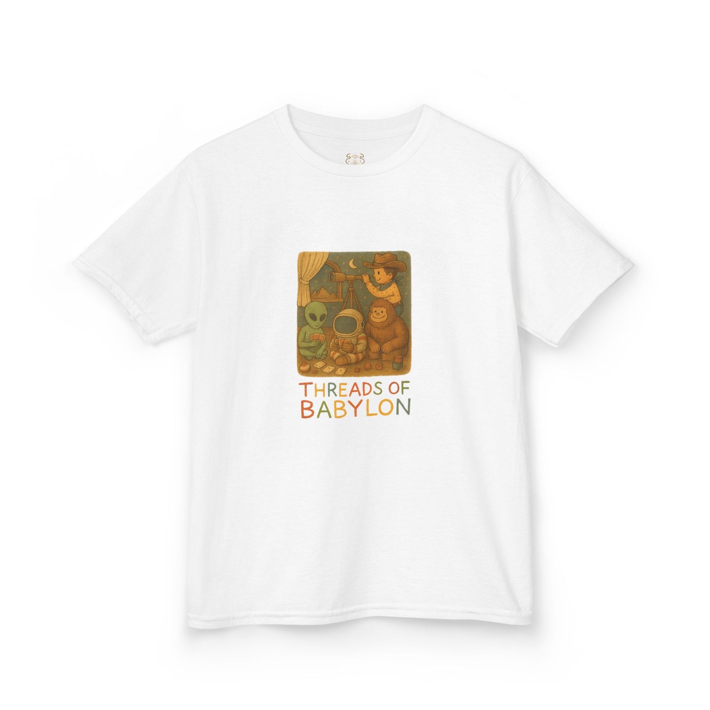 Threads Of Babylon- William’s Toy Box Kids Tee