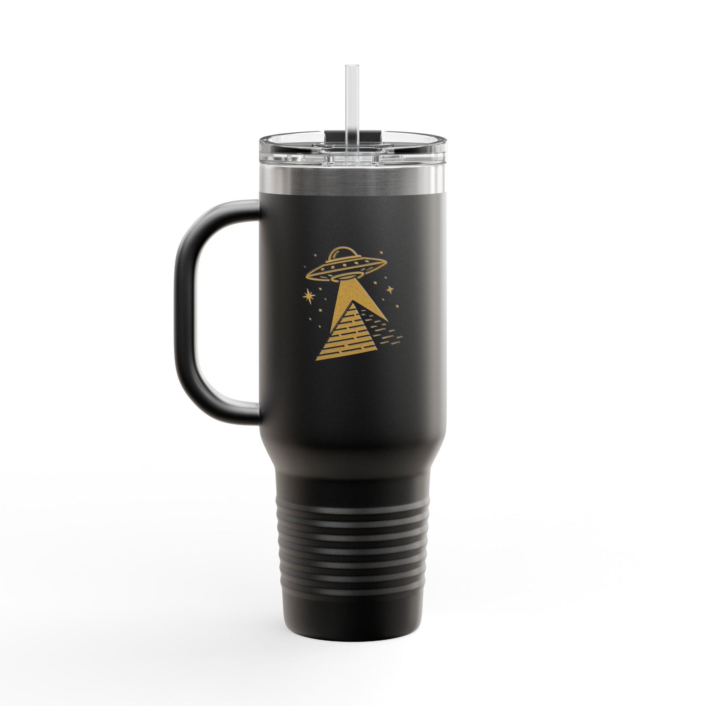 Threads of Babylon Insulated “Who Built ‘Em” Travel Mug