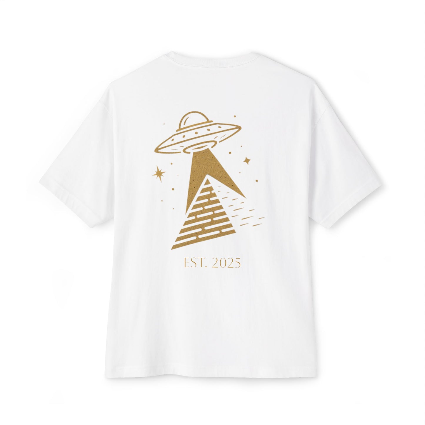 Threads of Babylon “Who Built Em” Graphic Boxy Tee