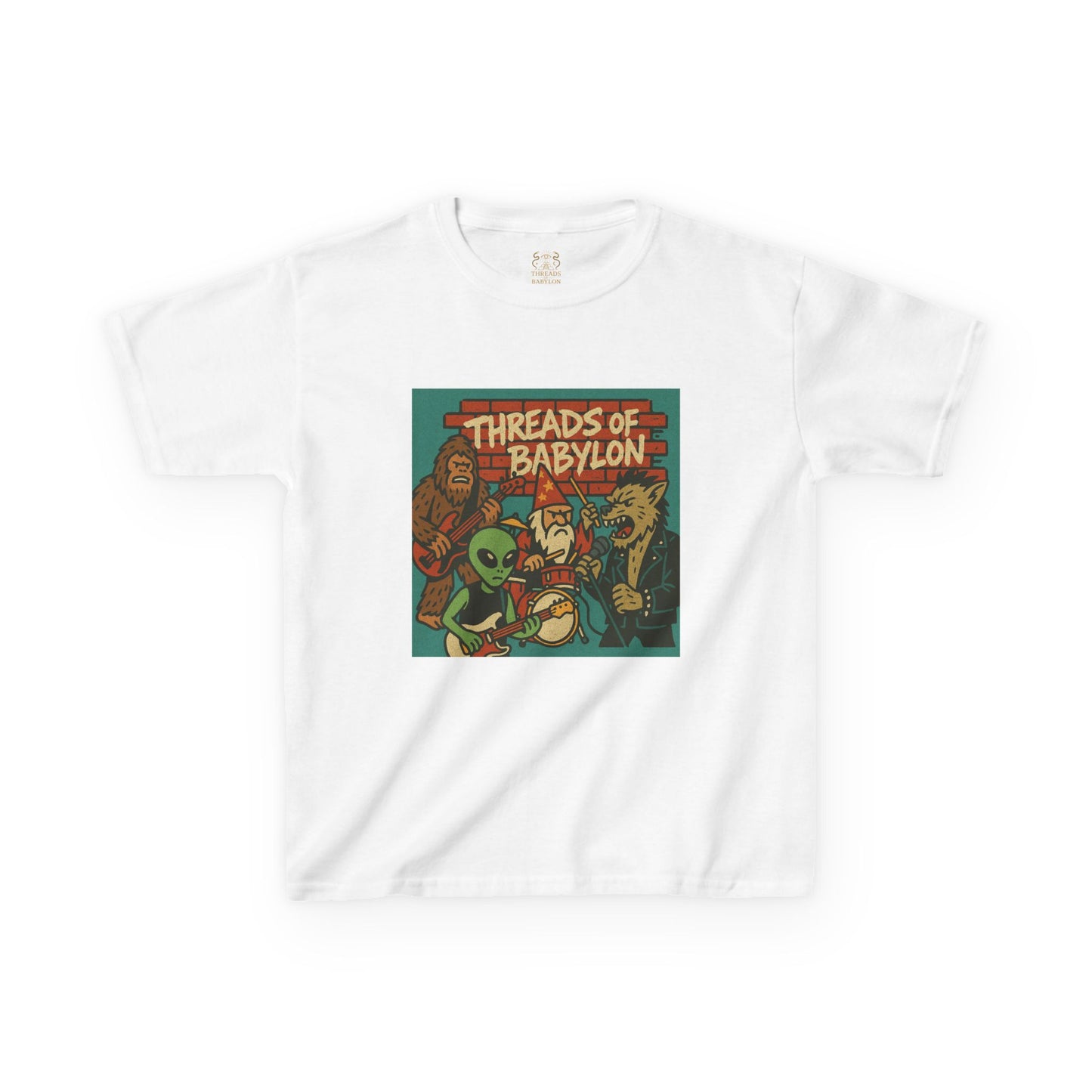 Threads of Babylon- Street Punks Kids Tee
