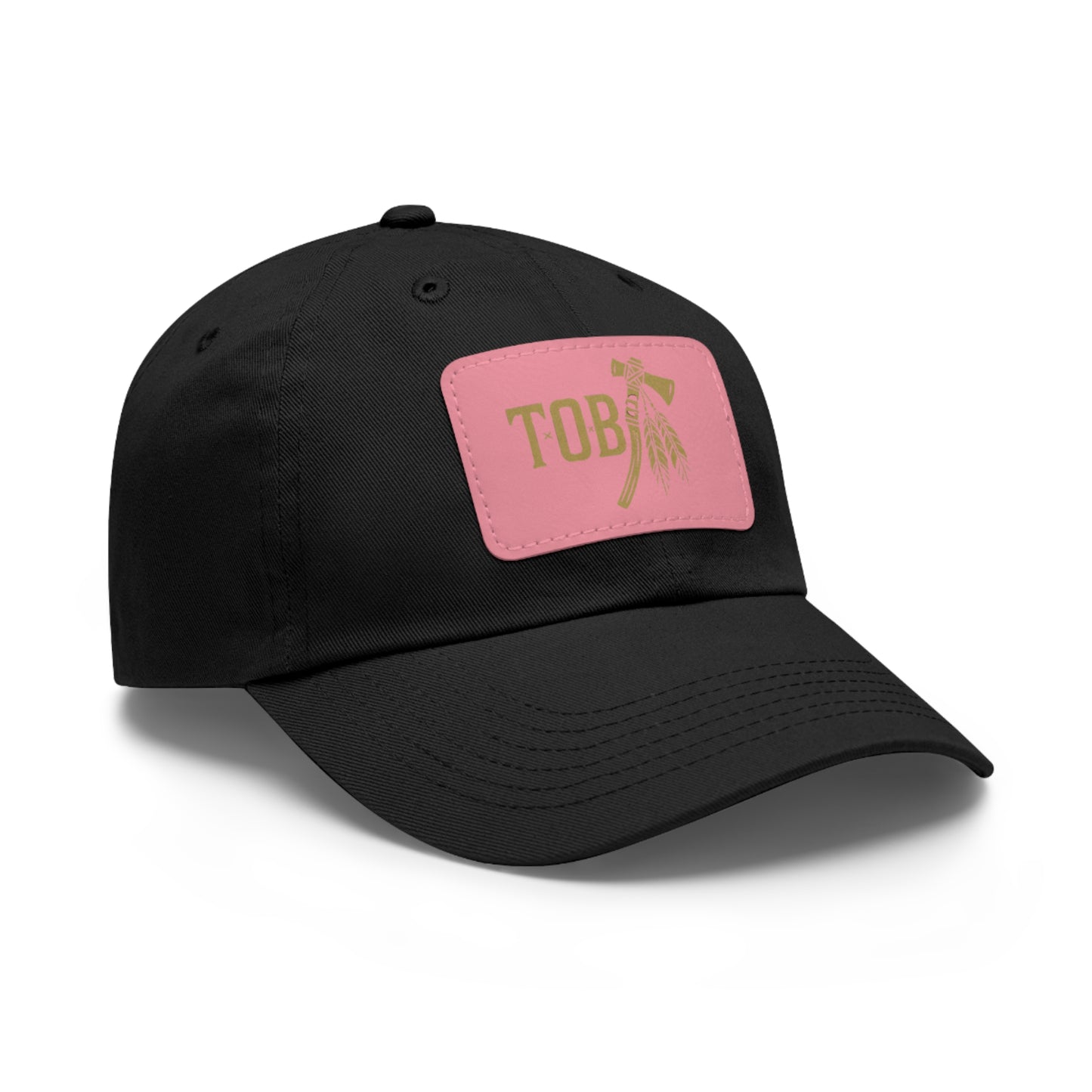 Threads Of Babylon- Tomahawk Dad Hat with Leather Patch