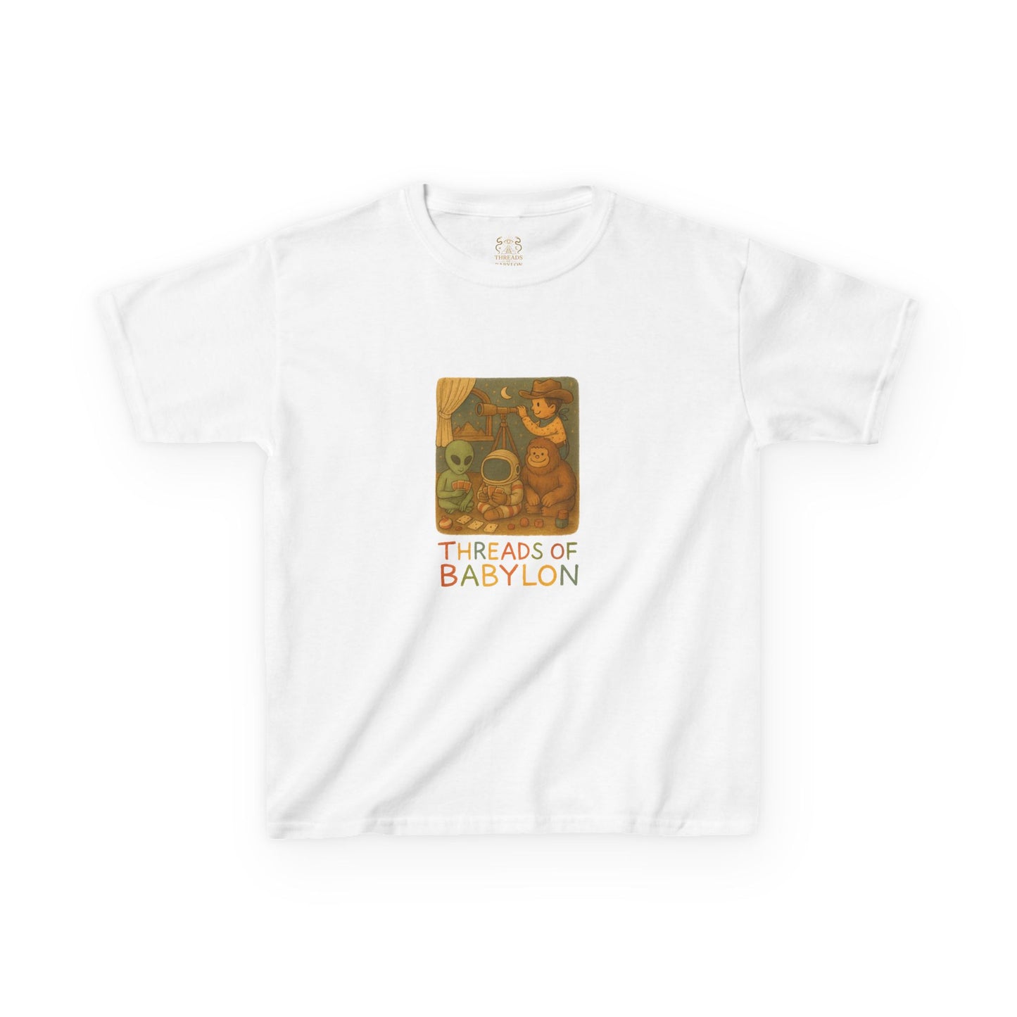 Threads Of Babylon- William’s Toy Box Kids Tee
