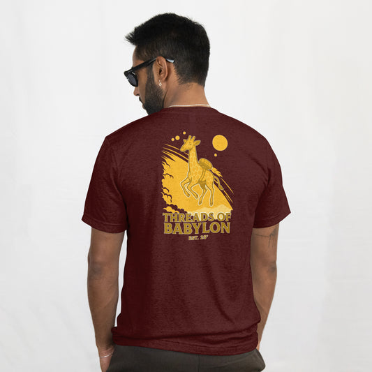 Threads of Babylon - Too High To Care Soft Vintage Graphic Tee