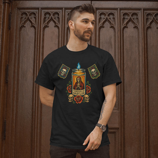 Threads of Babylon- Bones & Blessings Heavyweight Tee